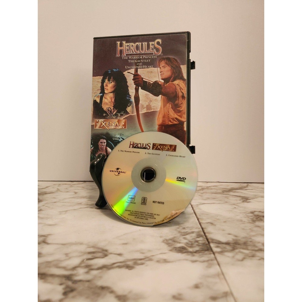 Hercules The Legendary Journeys The Xena Trilogy DVD Lucy Lawless Kevin Sorbo